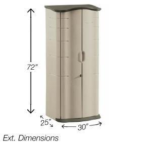 amazon.com : rubbermaid outdoor vertical storage shed