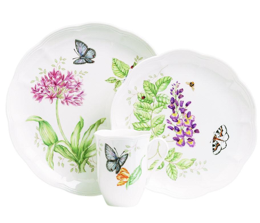 Lenox Butterfly Meadow Party Plates, Set of 6 eBay