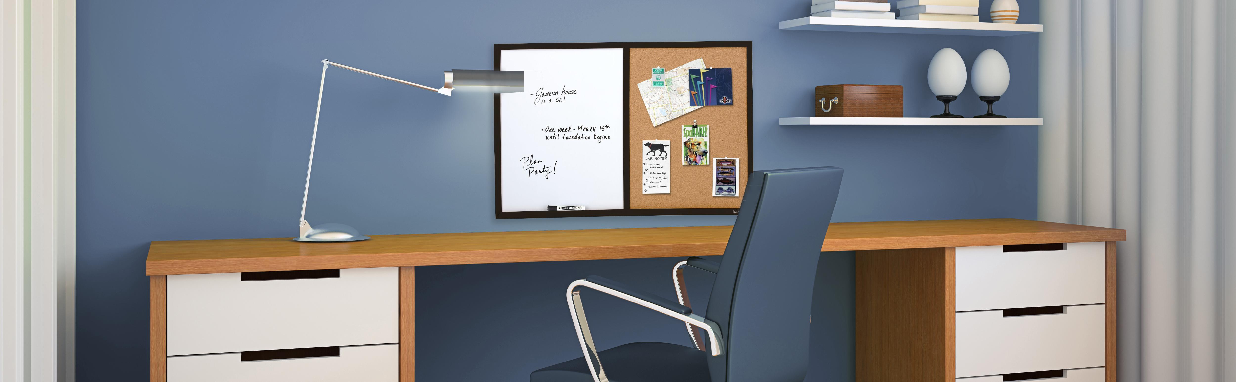 Quartet Dry Erase Board & Cork Board Combination, 2 x 3