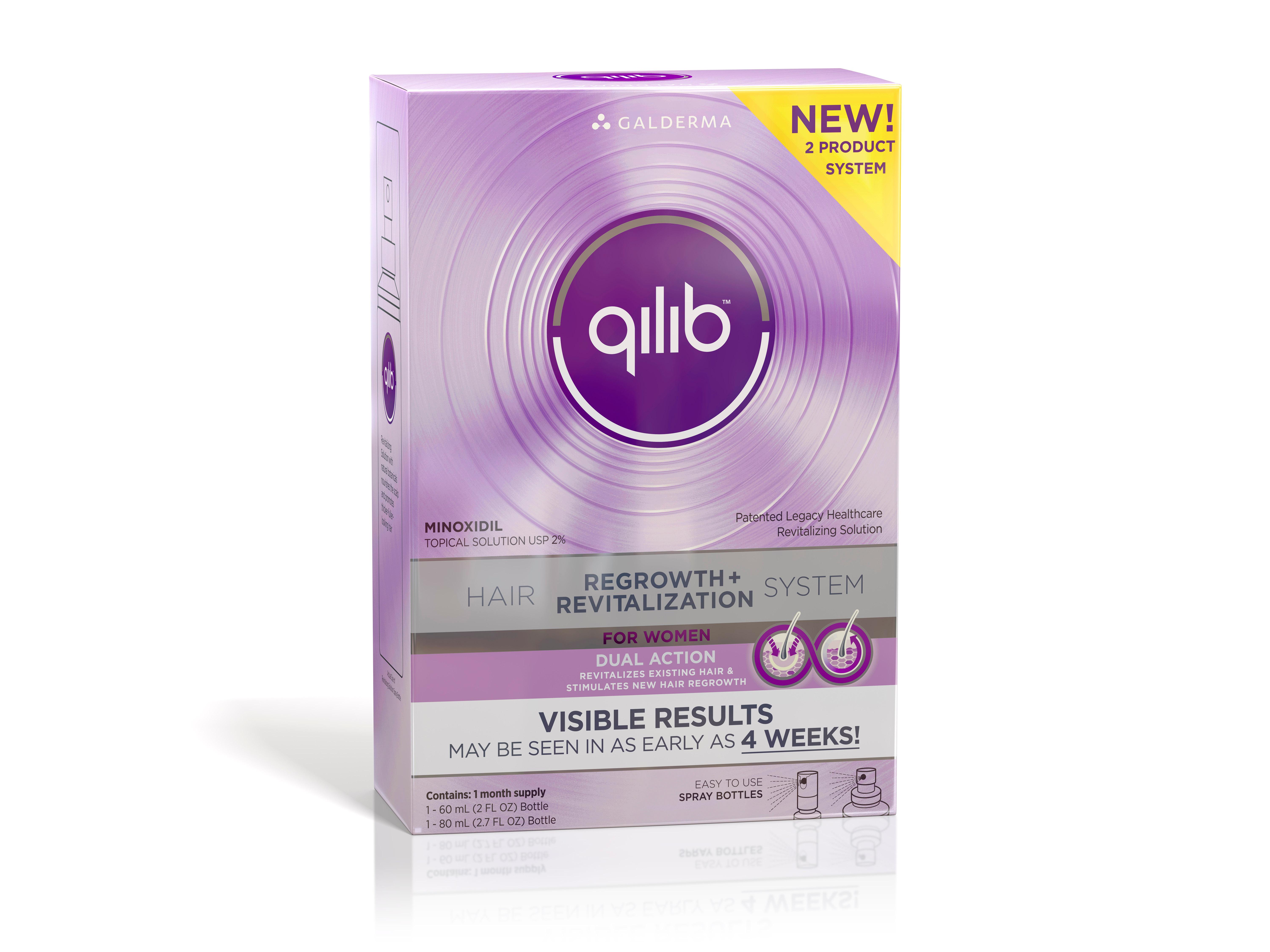Amazon.com : qilib Hair Regrowth Treatment, Women, Unscented, 2 Fluid ...