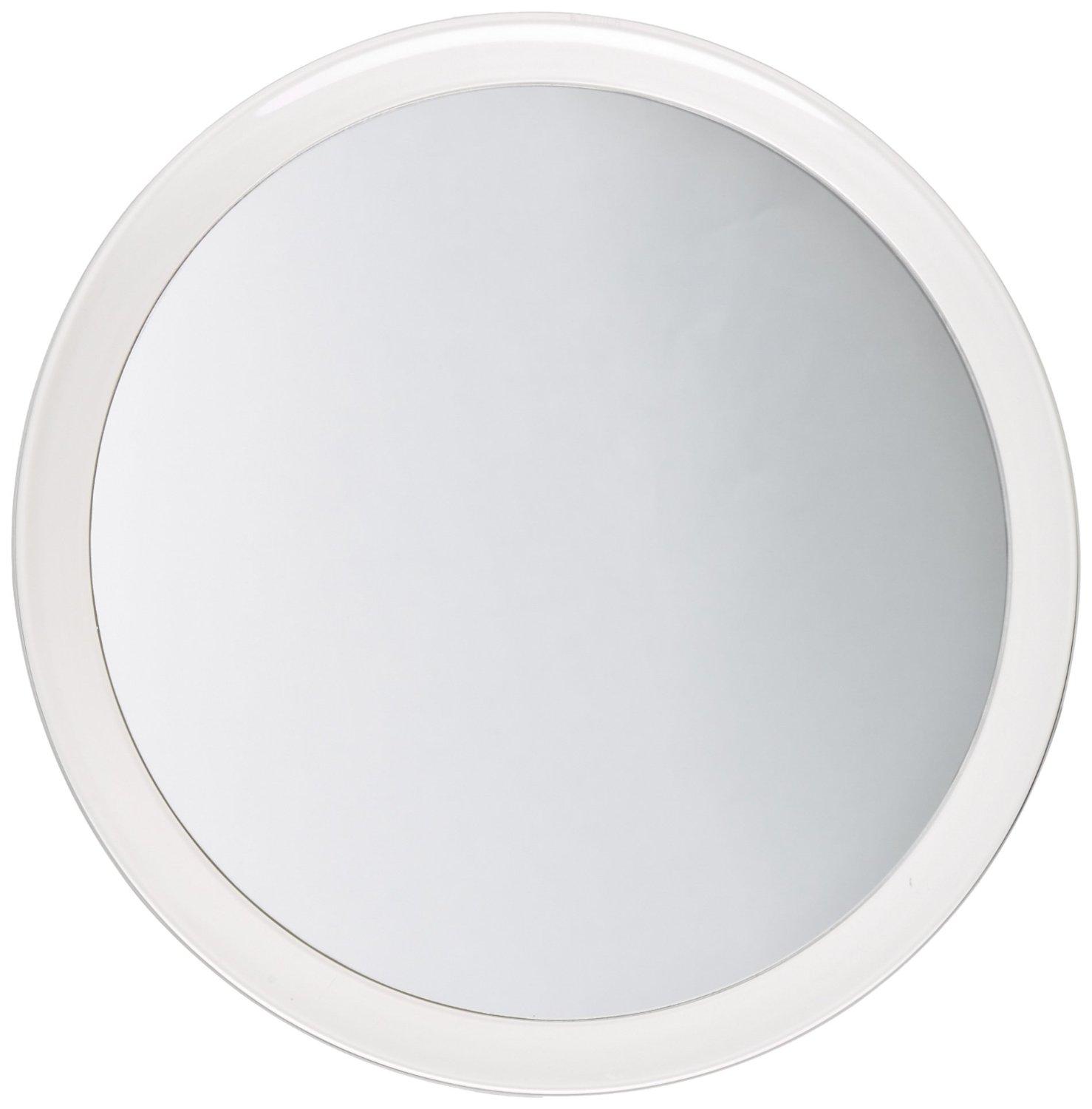 Jerdon JSC5 9Inch Portable Suction Mirror with 5x
