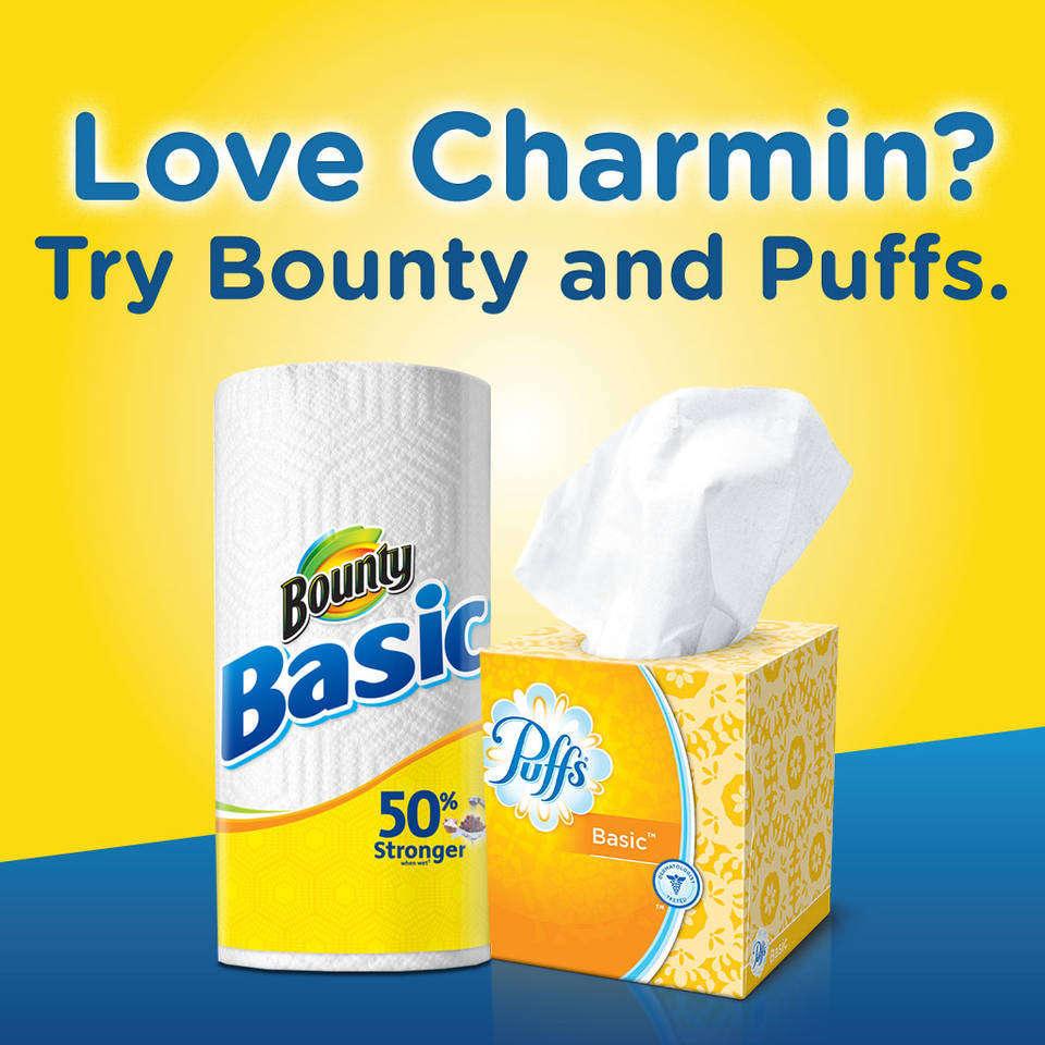 Charmin Basic Toilet Paper 40 Double Roll (10 Packs of 4