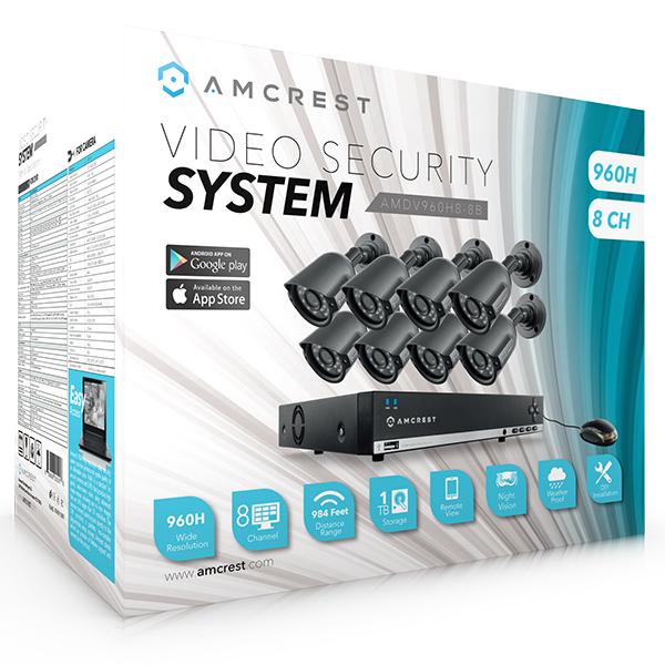 Amazon.com : Amcrest AMDV960H8-8B 8CH 1TB DVR Security