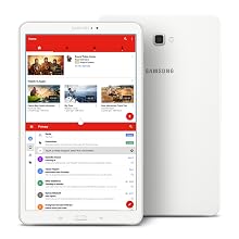 The Galaxy Tab A offers a Multi Window feature that lets you open two applications side by side