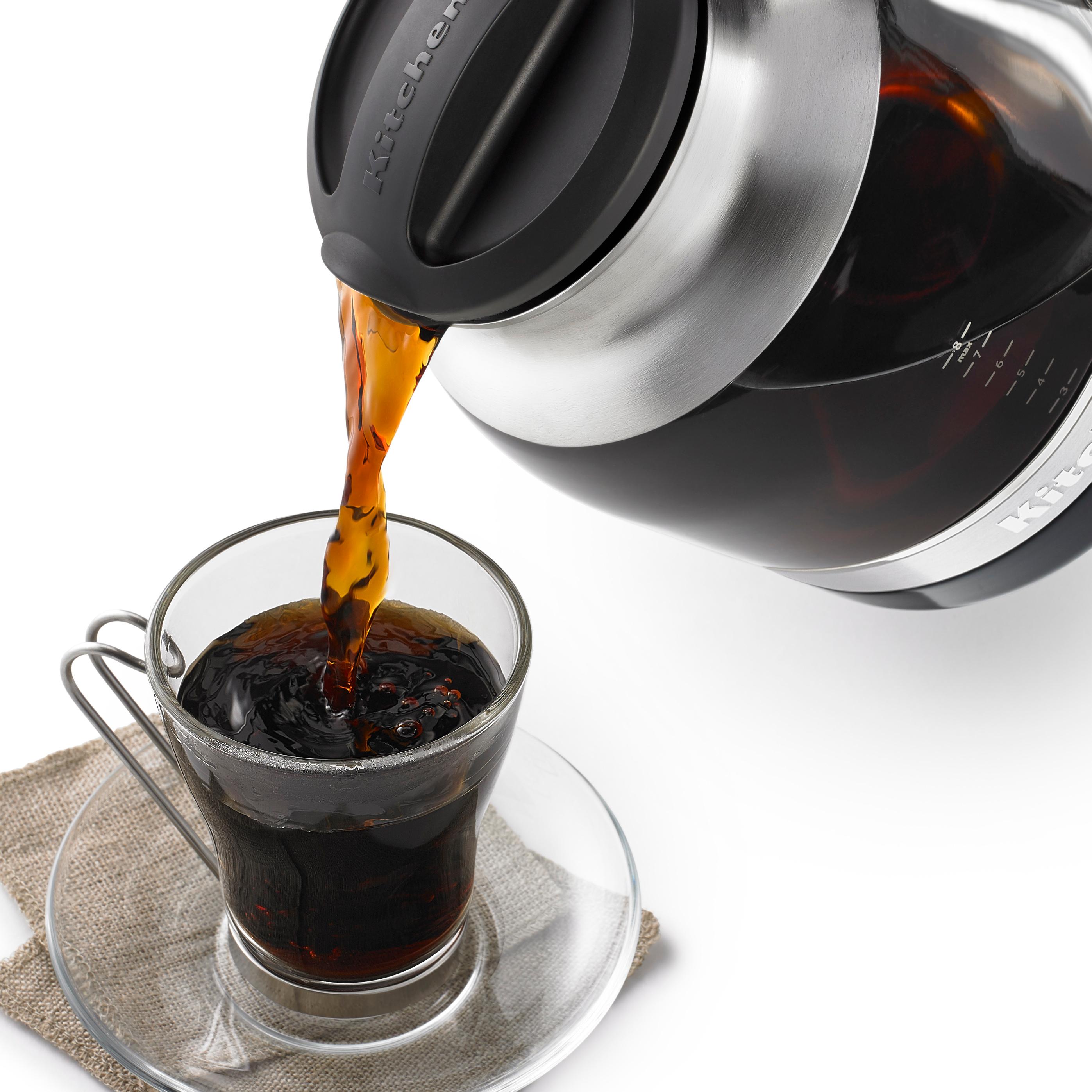 KitchenAid KCM0812OB Siphon Coffee Brewer, Onyx Black Beauty