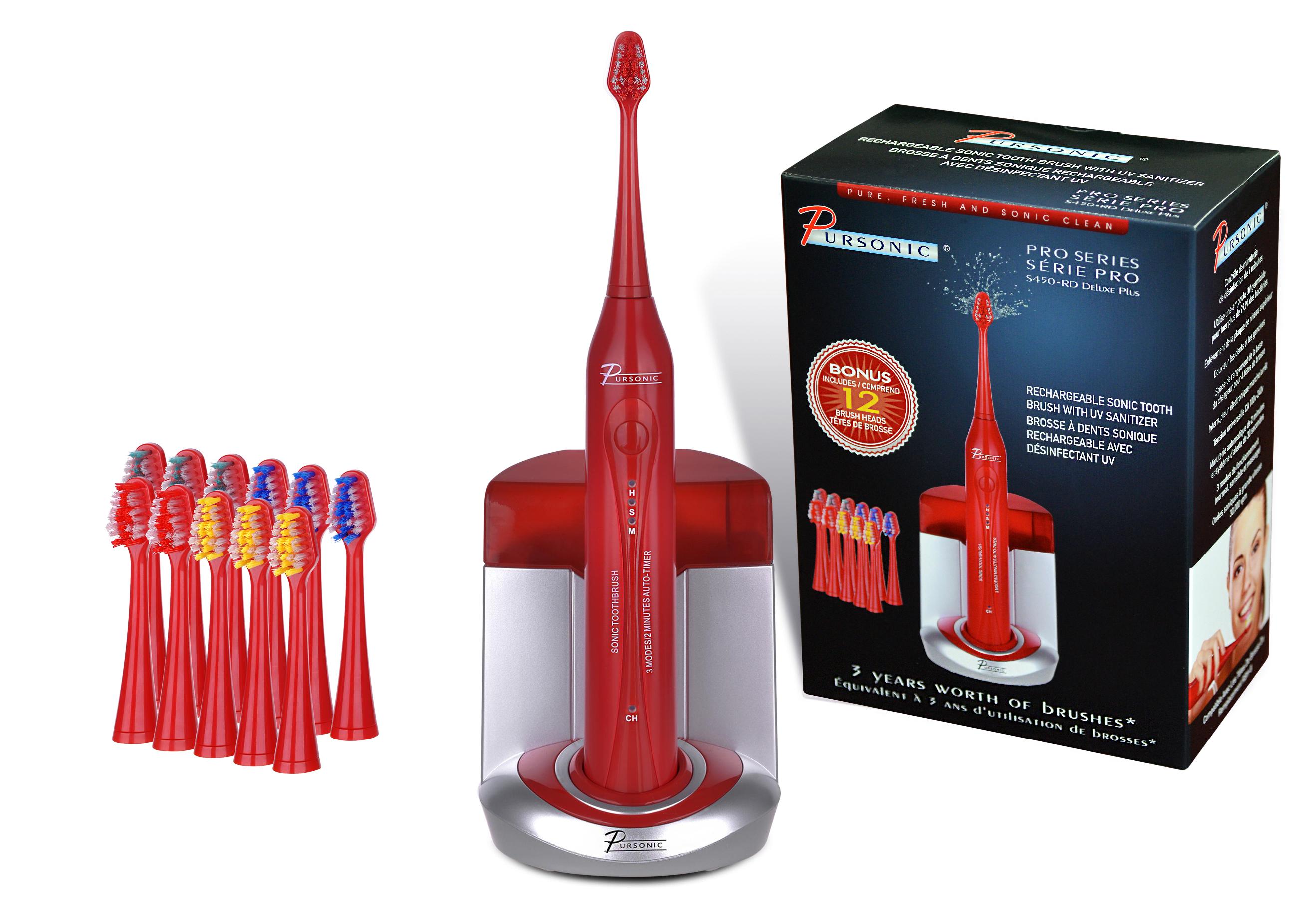 Pursonic S450 Deluxe Plus Rechargeable Sonic Electric