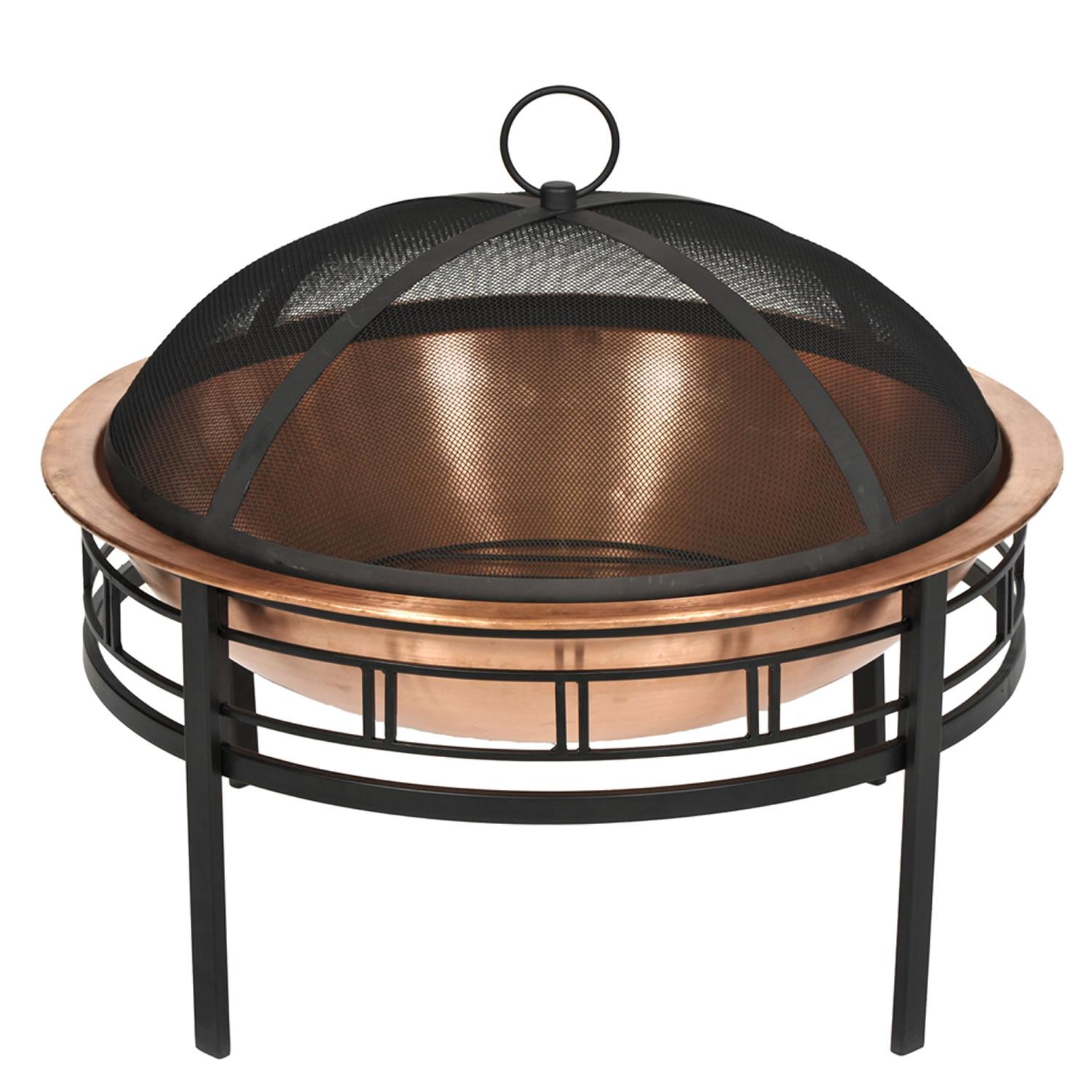 Amazon.com : CobraCo FTCOPVINT-C Vintage Copper Fire Pit : Outdoor