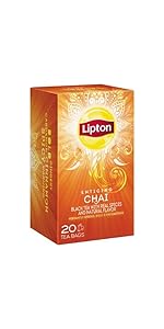 Amazon.com : Lipton Herbal Tea Bags, Lemon Ginger, 20 ...