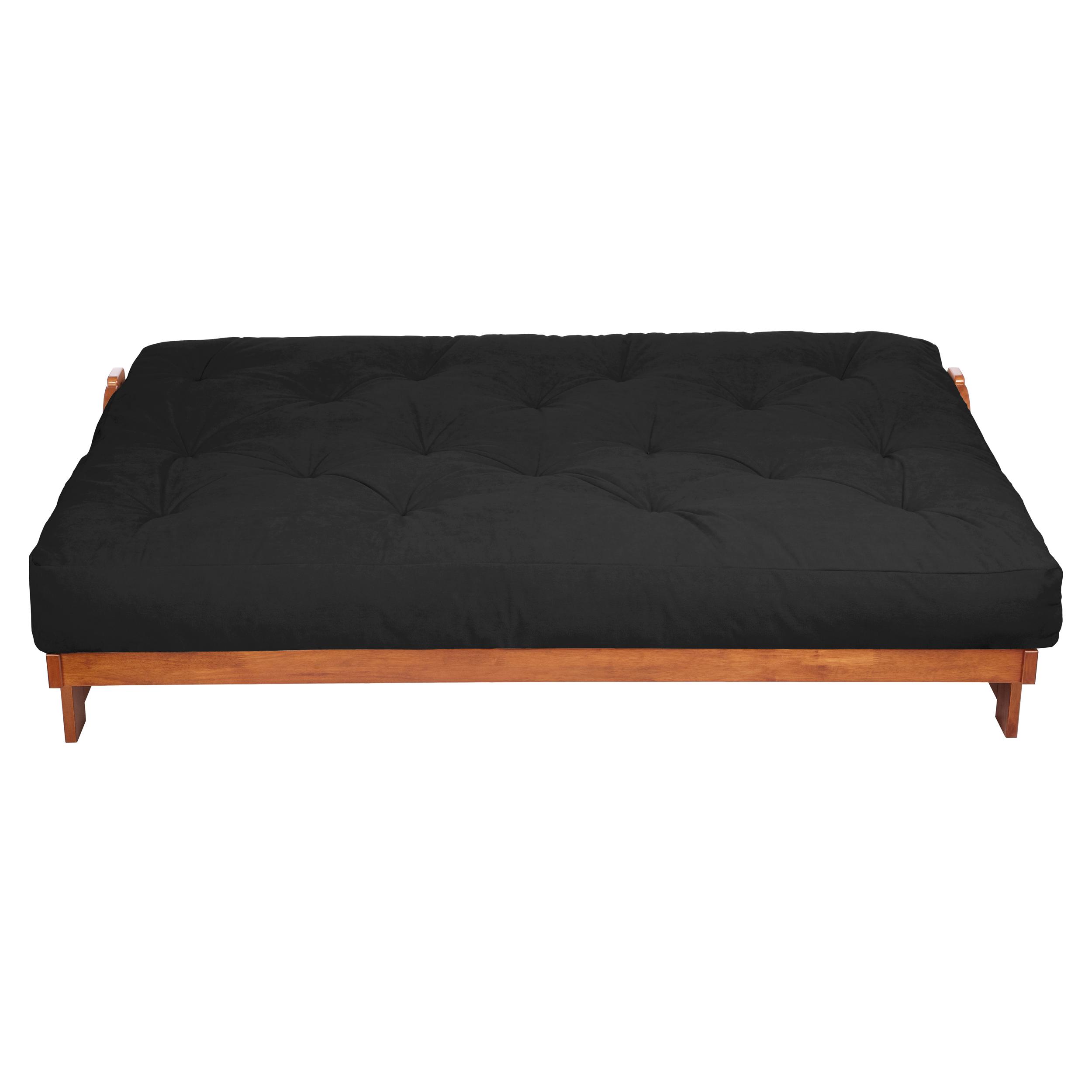 Mozaic 12Inch Futon Mattress, Full, Black Suede Kitchen