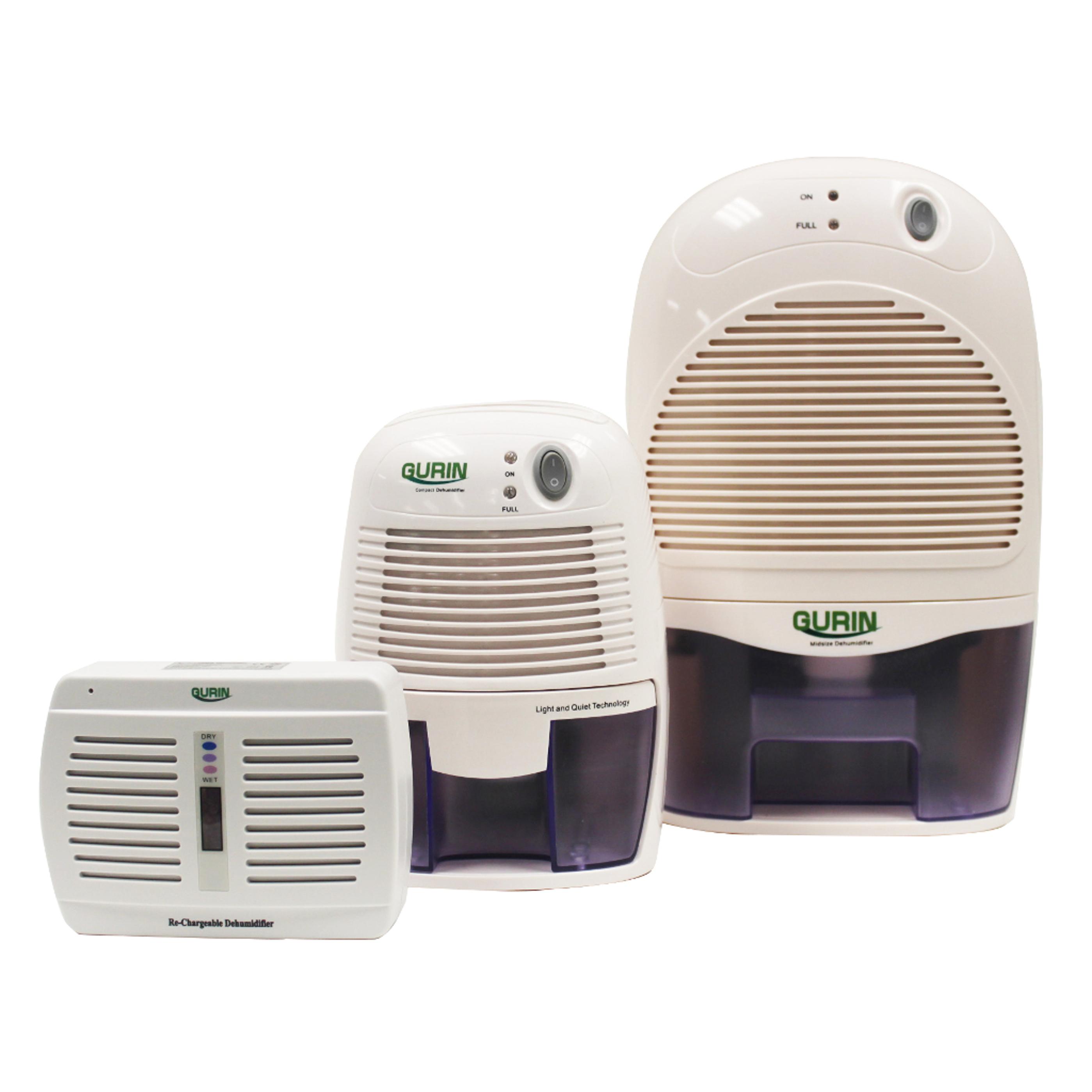 Gurin DHMD310 Mid Size Electric Dehumidifier with 1500ml