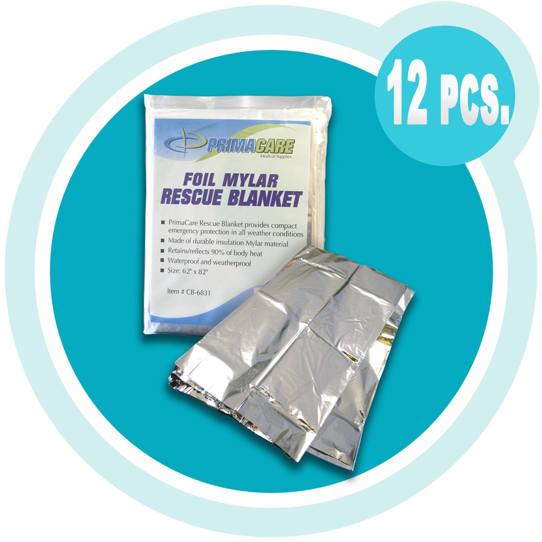 Primacare CB6831CS Emergency Foil Mylar Thermal Blanket
