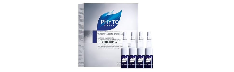 Amazon.com: PHYTO PHYTOLIUM 4 Thinning Hair Treatment, 0.118 fl.oz per