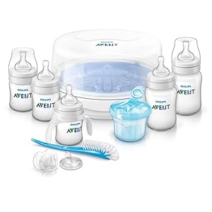 avent sterilizer and bottle set