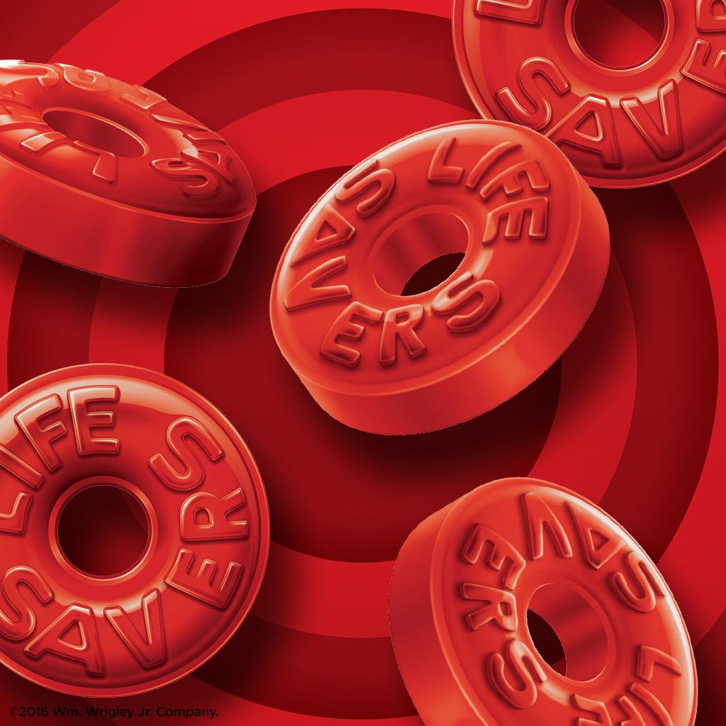 Life Savers Wild Cherry Hard Candy Bag, 6.25 ounce (12 Packs)