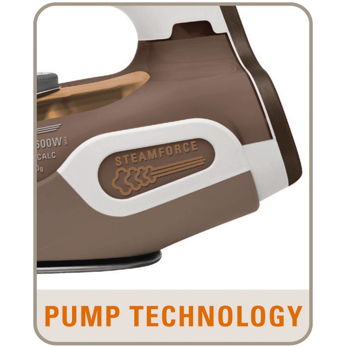 Rowenta DW9081 Steamium 1800Watt Professional Steam Iron with LCD screen Stainless