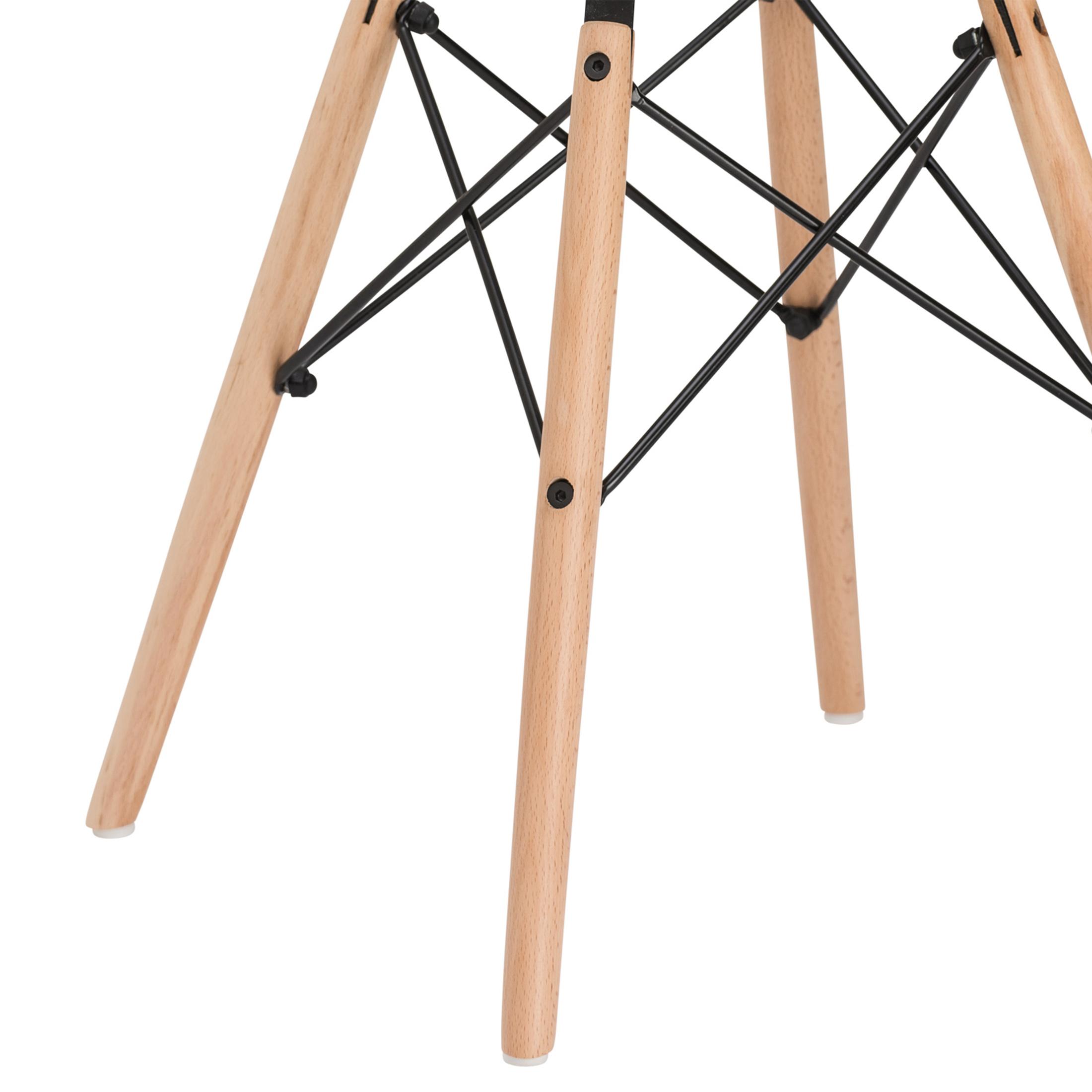 Poly and Bark Vortex Side Chair, White, Set of 2 Chairs