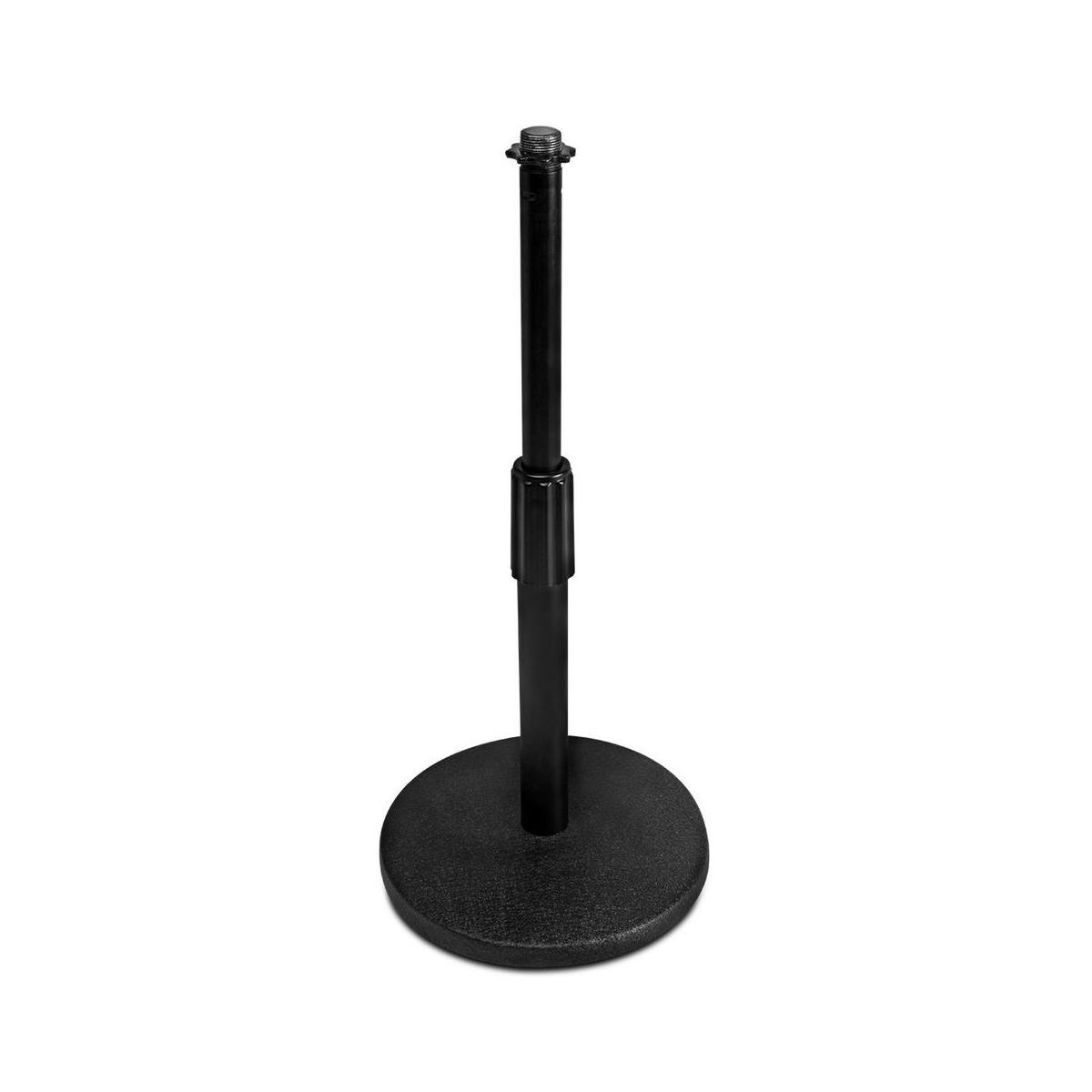 On Stage DS7200B Adjustable Desk Microphone Stand, Black