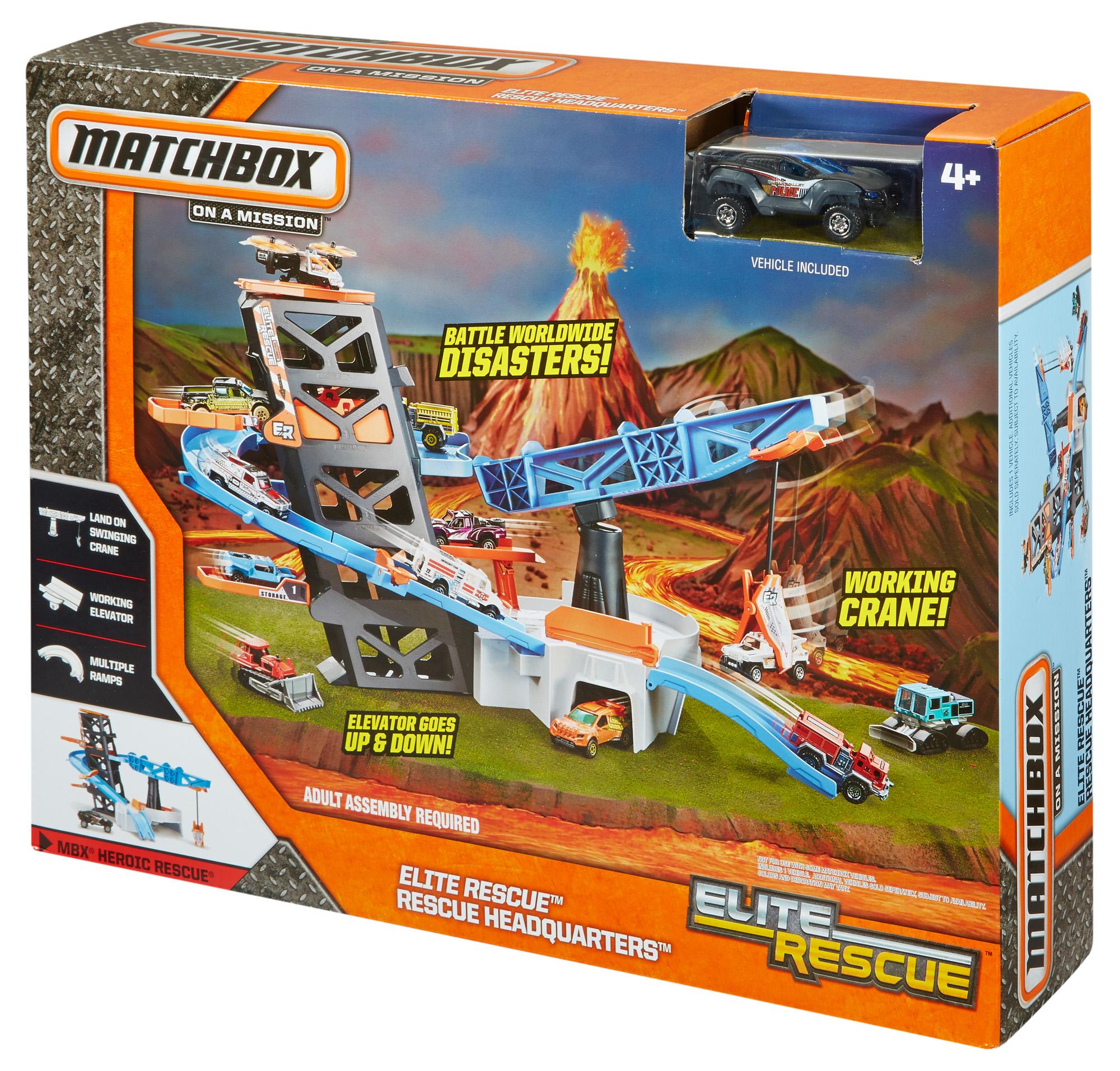 Matchbox Elite Rescue Playset Toys & Games