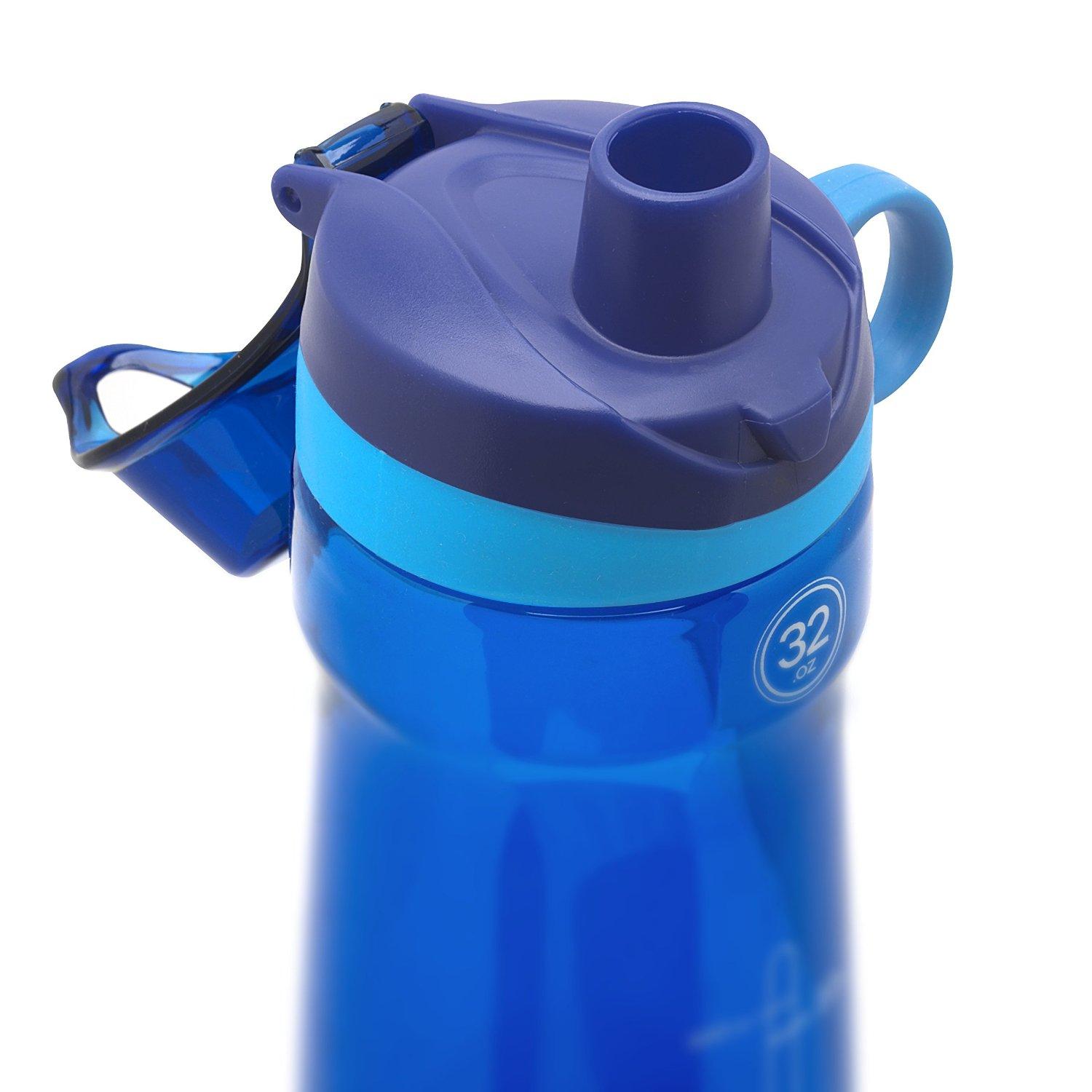 Pogo BPAFree Plastic Water Bottle with Chug Lid, 32 oz