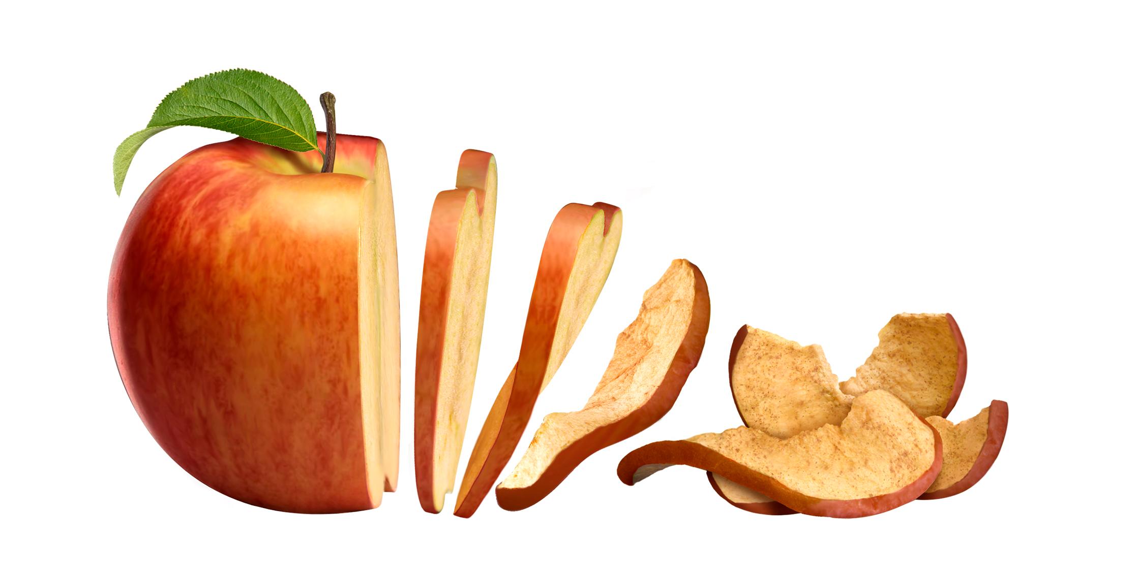 bare apple fruit