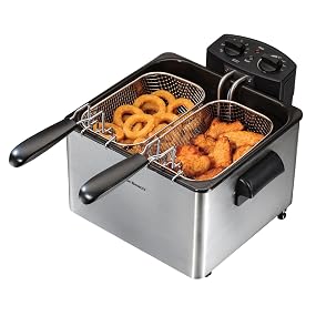 fryers electric basket oil fish chicken stainless steel large indoor best rated reviews sellers ulti