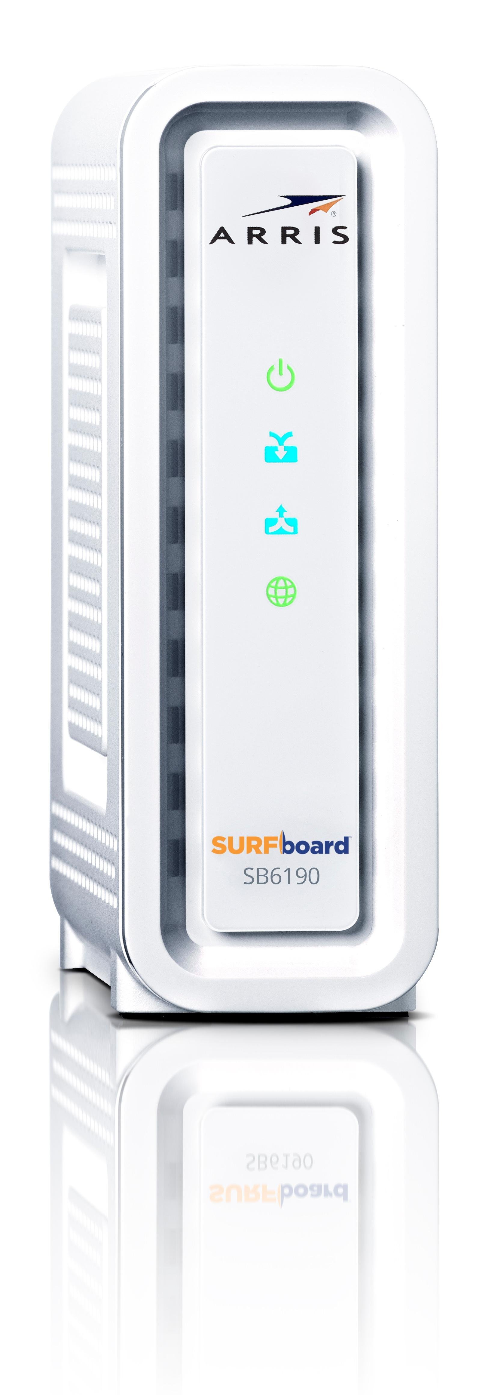 ARRIS SURFboard SB6190 DOCSIS 3.0 Cable Modem & ARRIS WiFi
