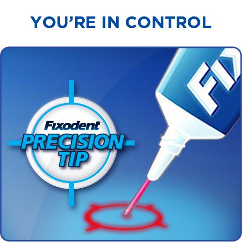 Fixodent Plus Denture Adhesive Cream 2 oz (Pack of 4) Beauty