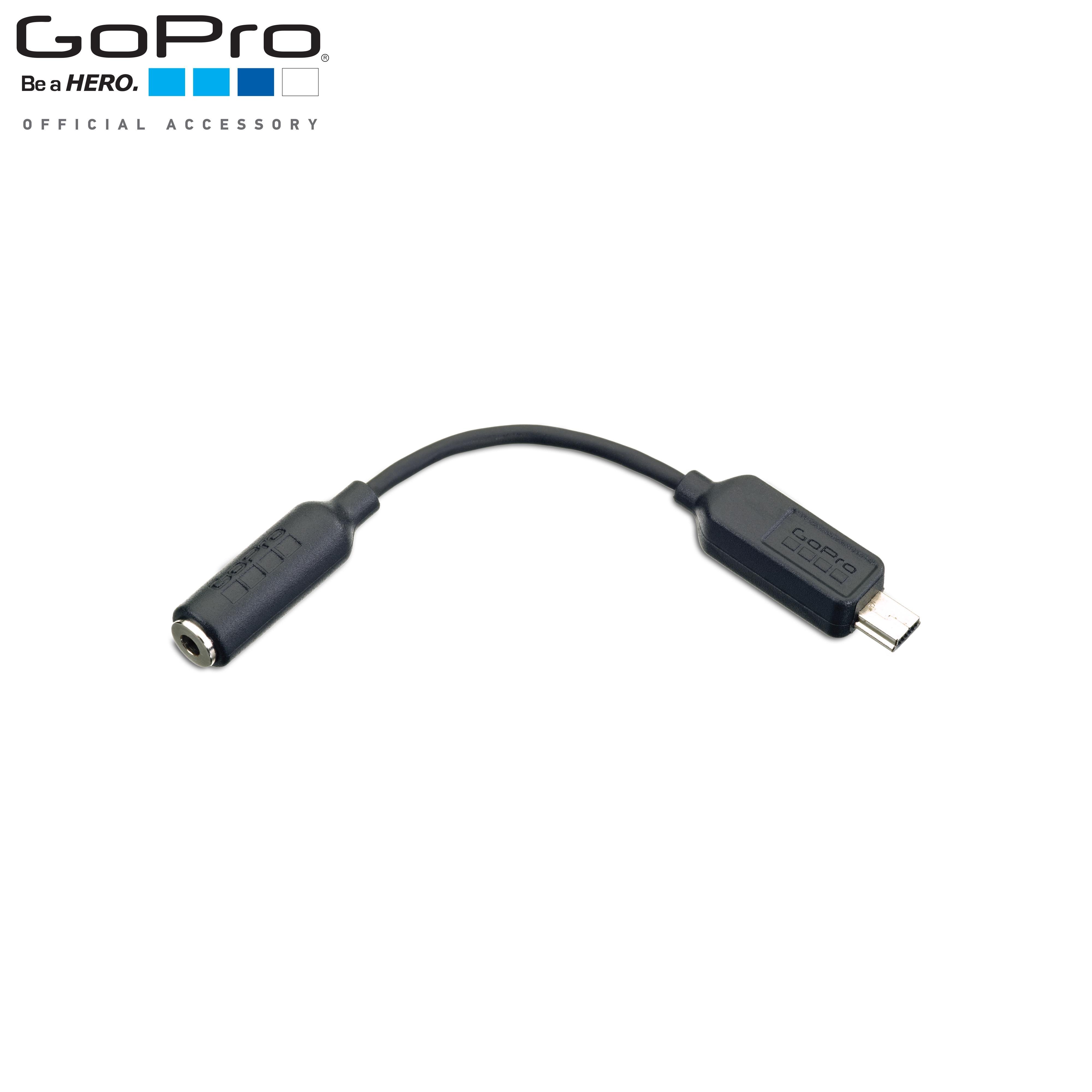 GoPro 3.5mm Mic Adapter (GoPro Official Accessory) Headphone Adapters Camera