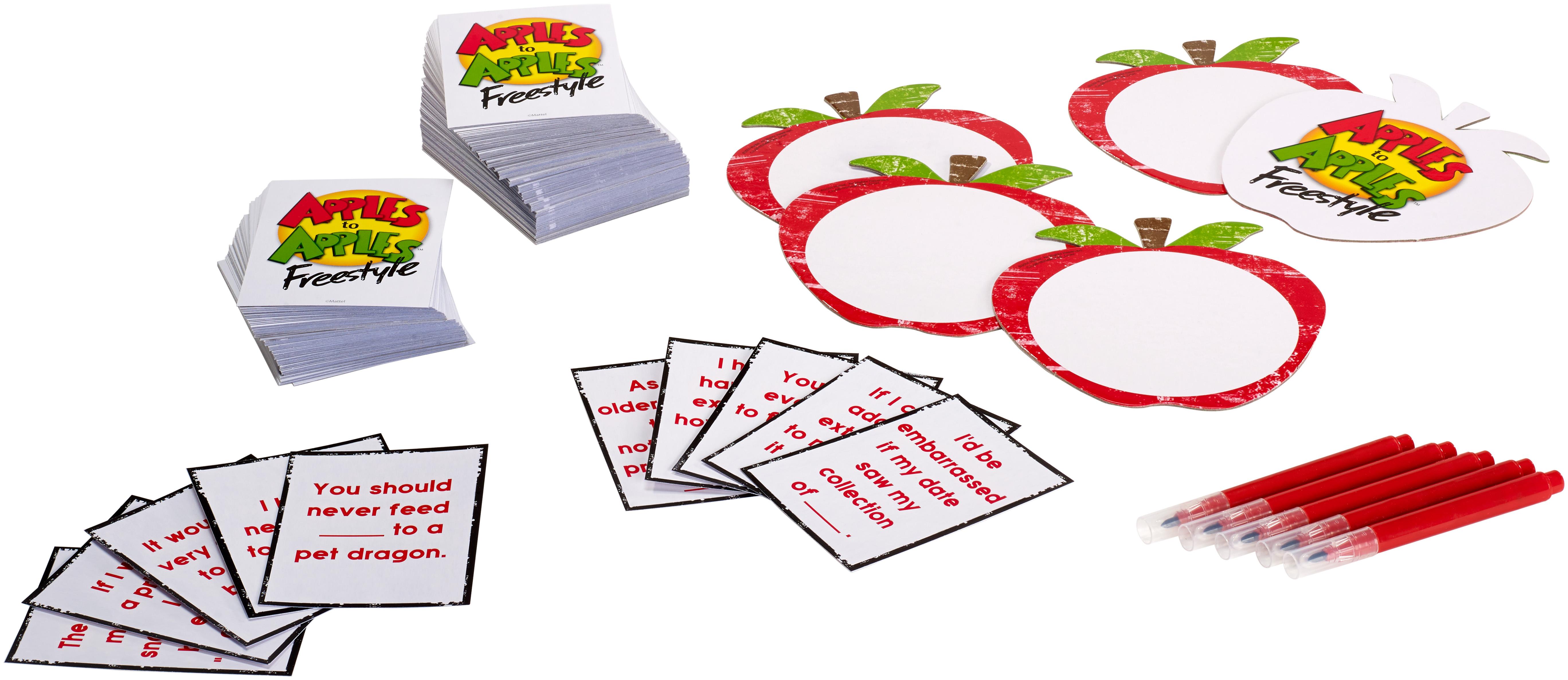 Mattel Games Apples to Apples Freestyle Game Toys & Games