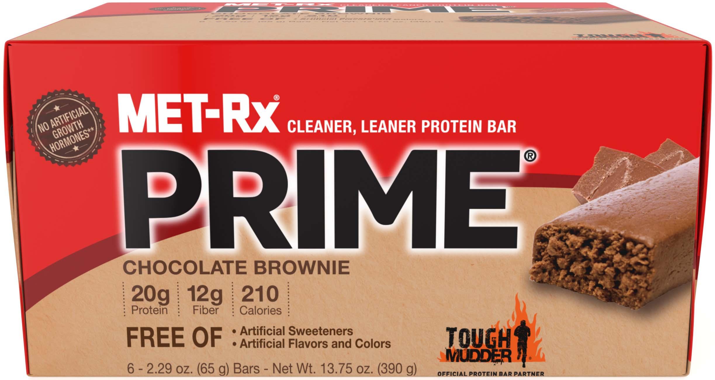 METRx Prime Nutrition Bar, Chocolate Brownie, 6 Count Health & Personal Care