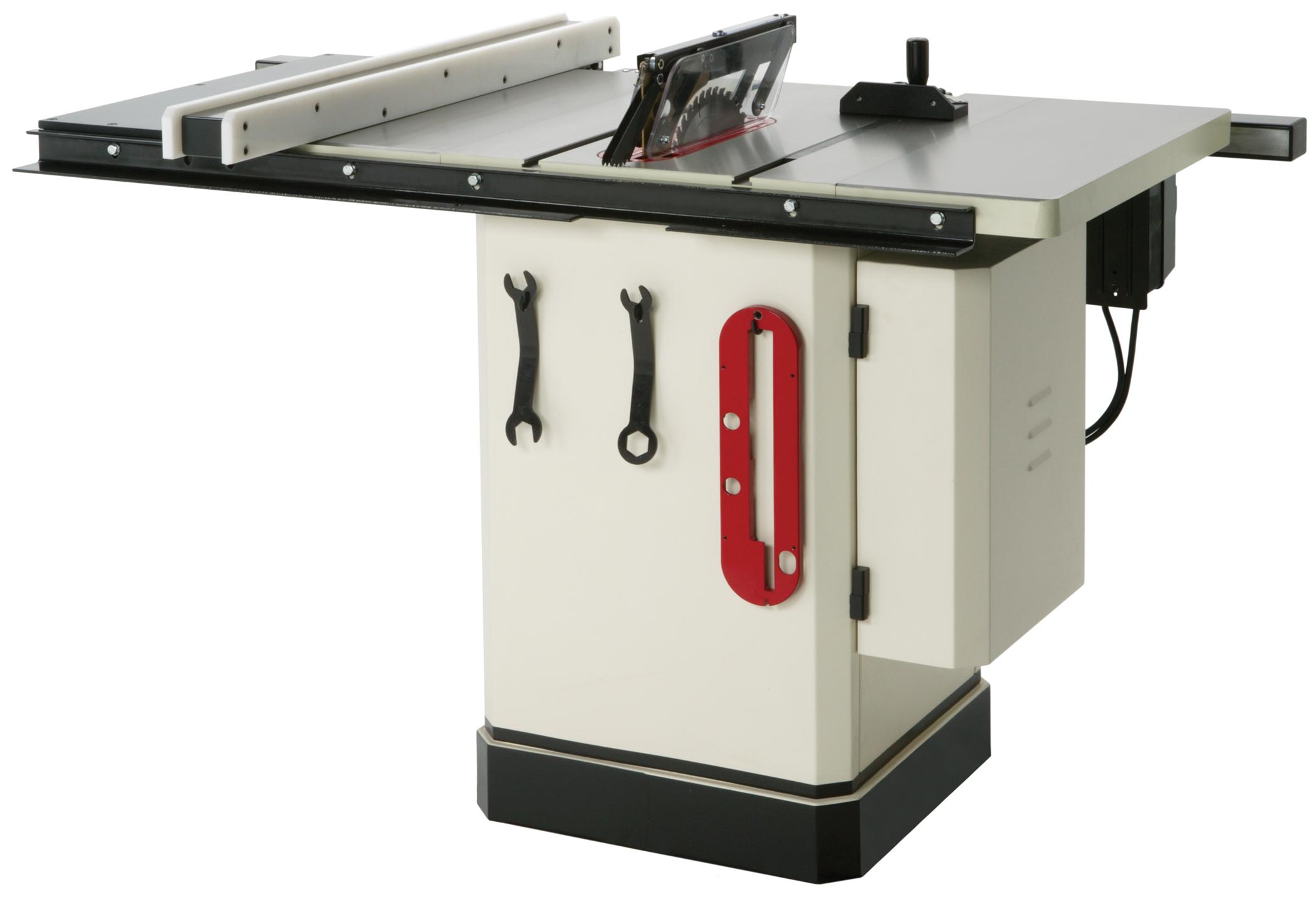 Shop Fox W1819 3 HP 10Inch Table Saw with Riving Knife Power Table