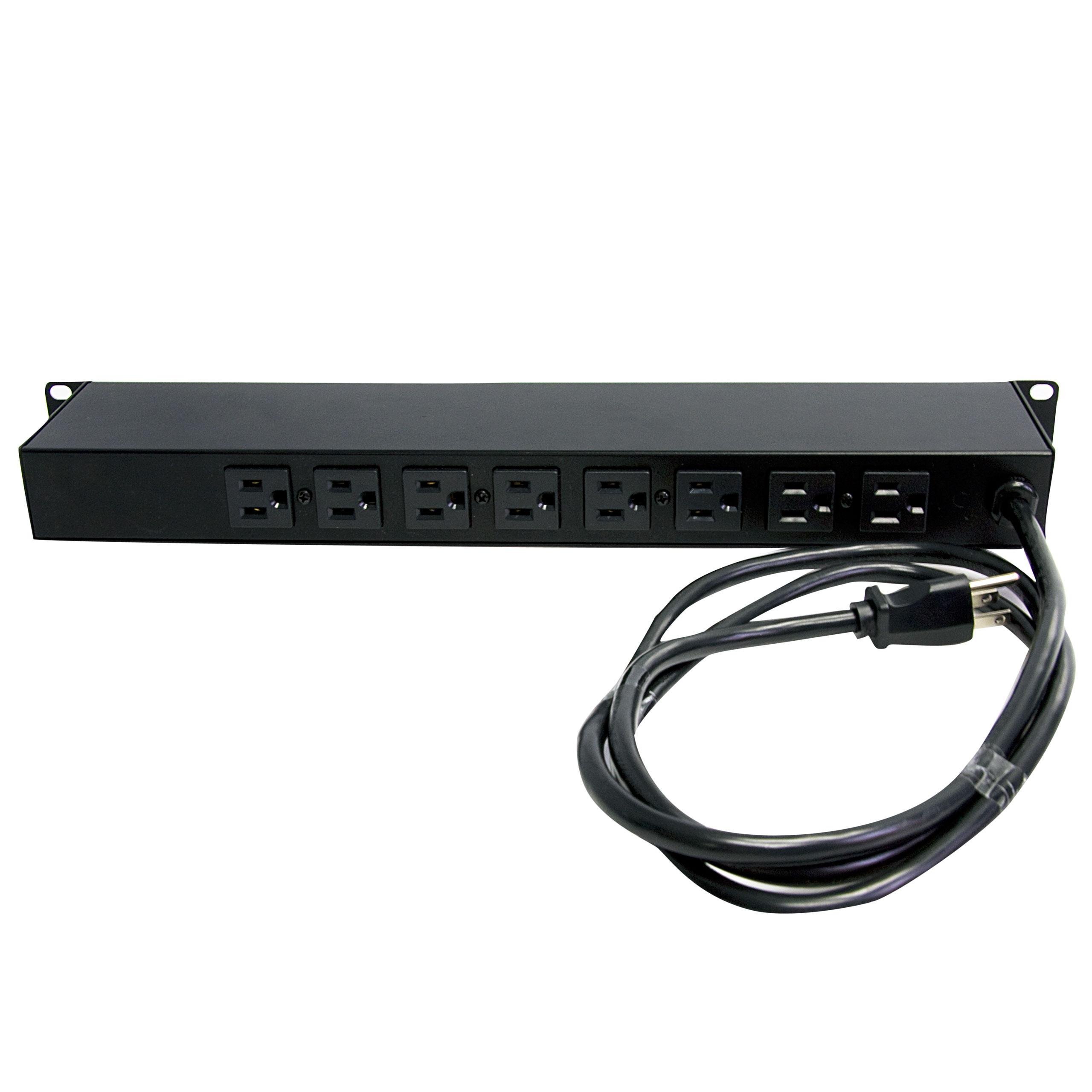 Rackmount PDU with 8 Outlets with Surge