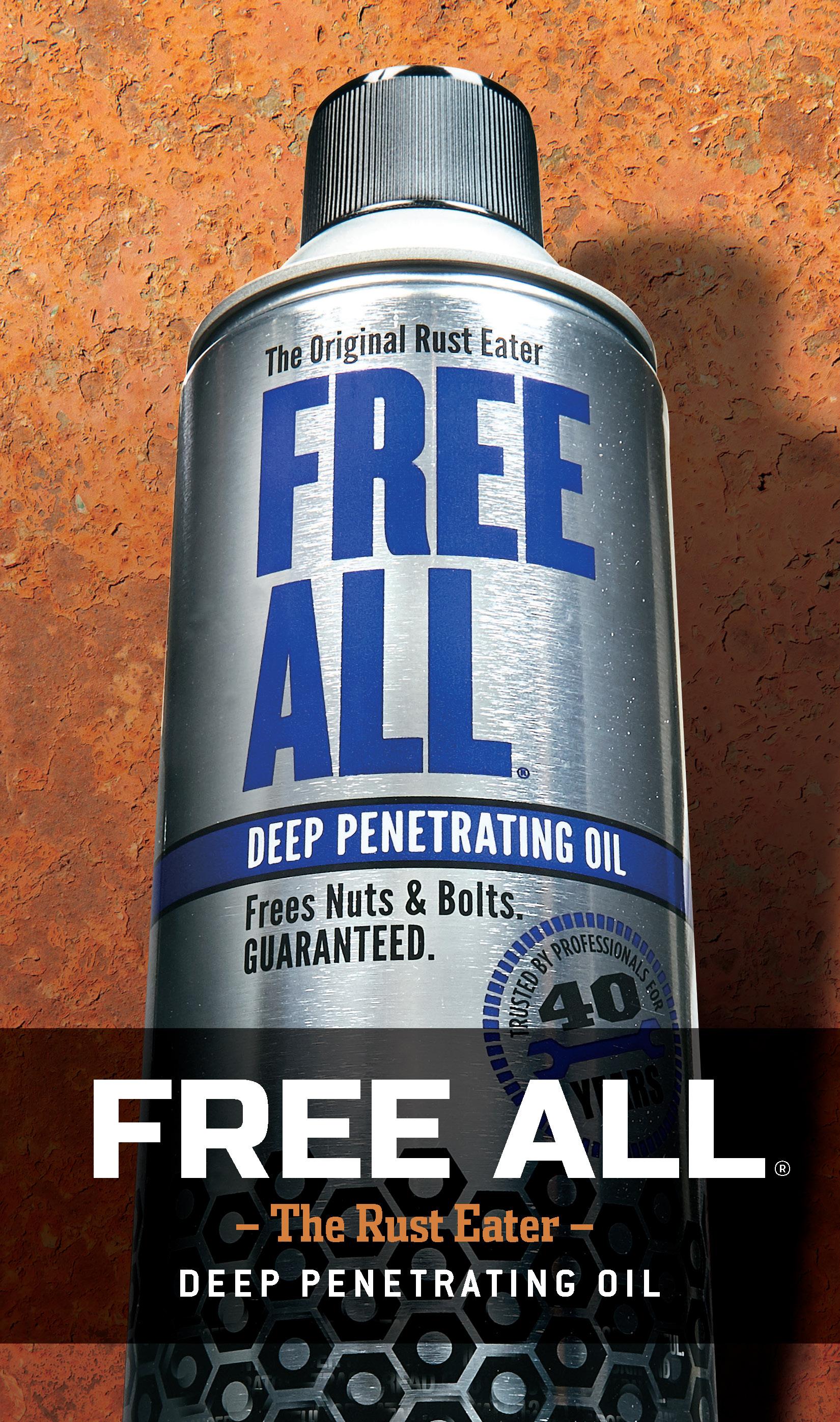 Gasoila Free All Rust Eater Deep Oil, 1.5 oz Aerosol Spray
