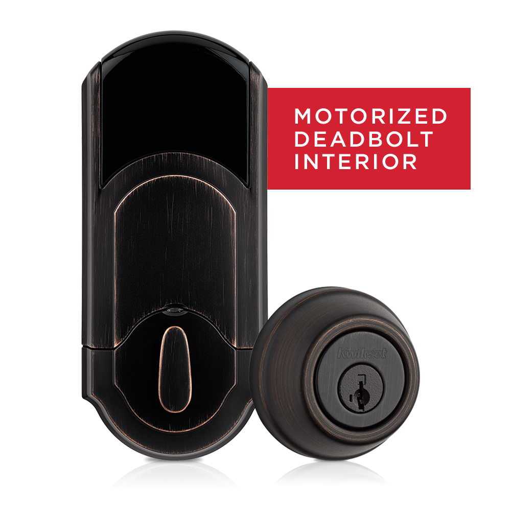 Kwikset 910 ZWave Signature Series Traditional Electronic Deadbolt in Bronze