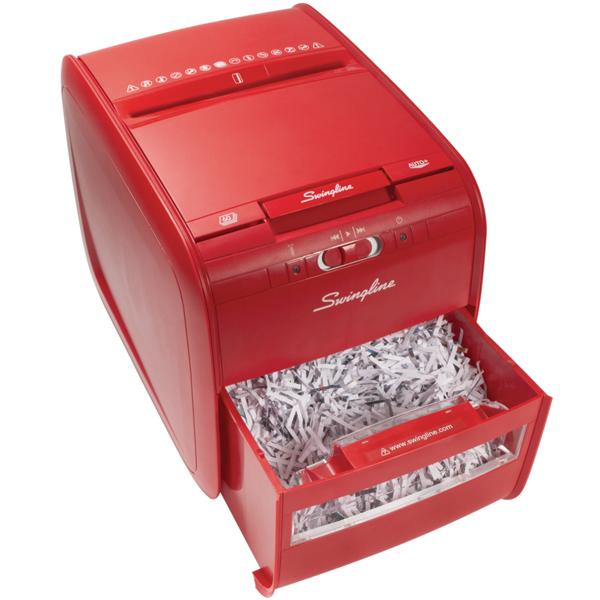 Swingline Paper Shredder, Auto Feed, 60 Sheet Capacity
