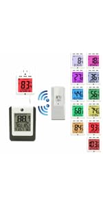 Amazon.com: Ambient Weather WS-8365 Clearview Projection Clock with