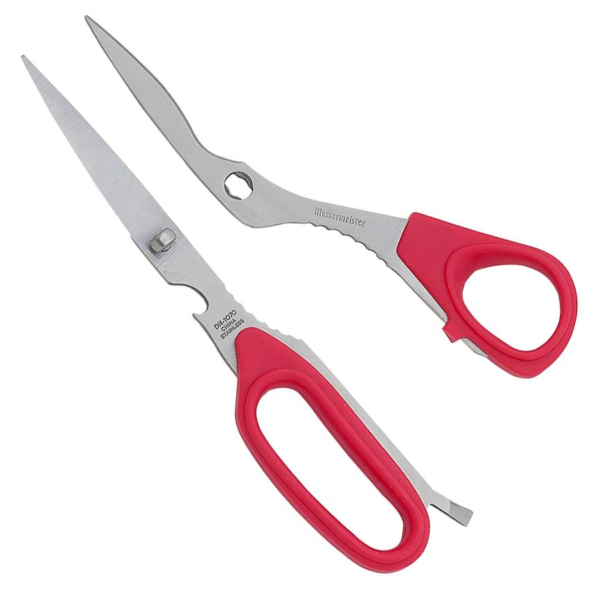 Messermeister 8Inch TakeApart Kitchen Scissors, Black Shears Kitchen & Dining