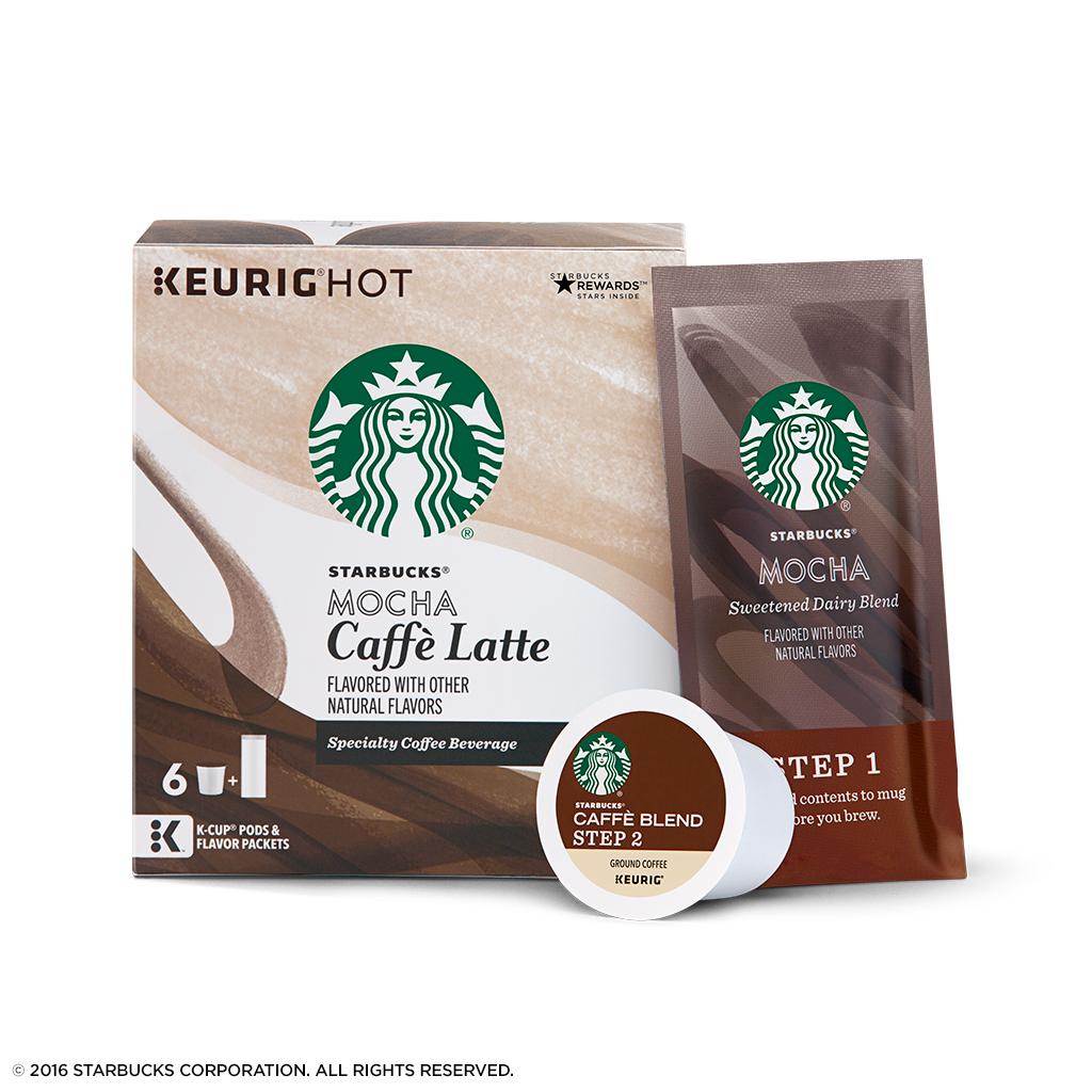 Starbucks Mocha Caffè Latte Medium Roast