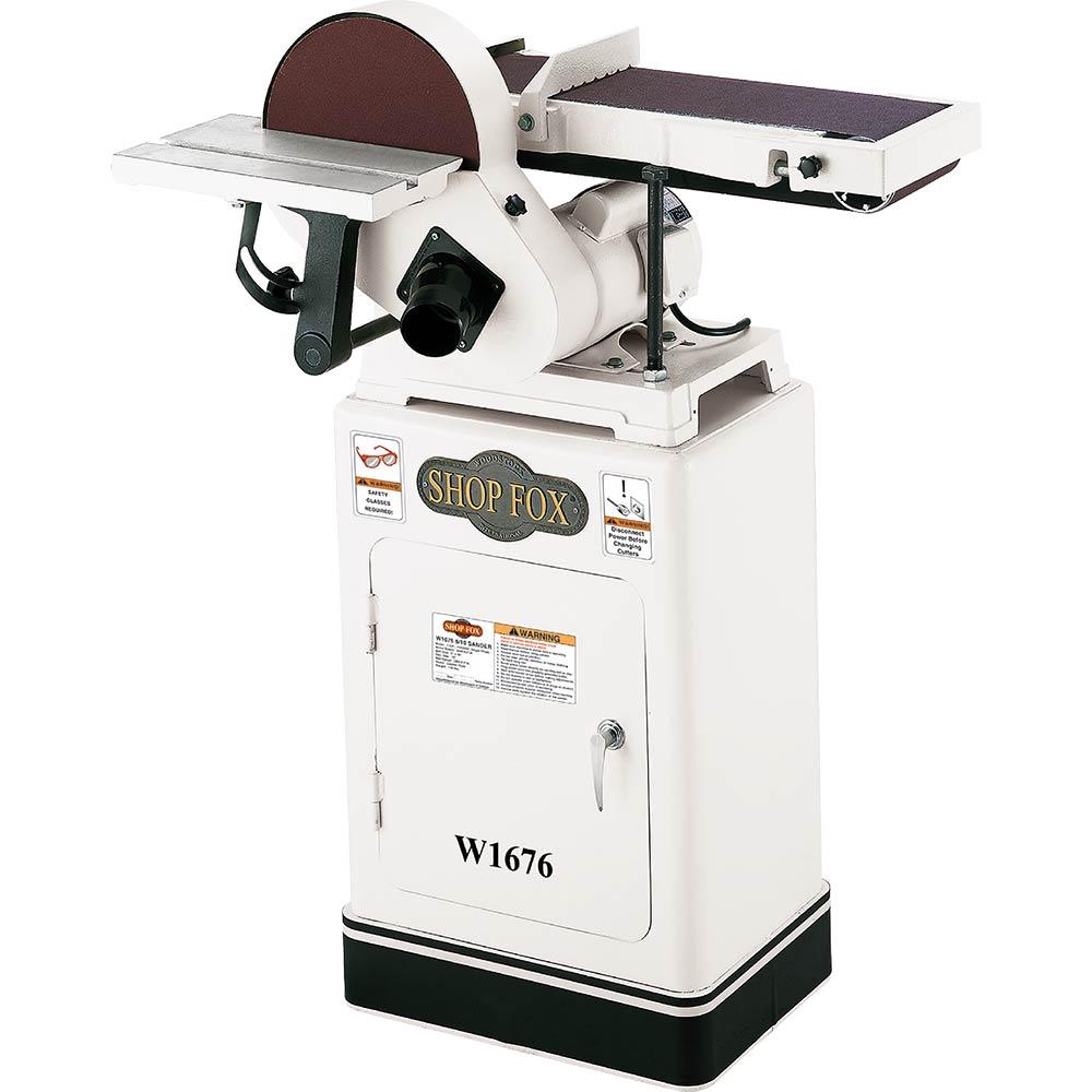 Shop Fox W1676 6Inch by 10Inch Combination Sander Power Combination