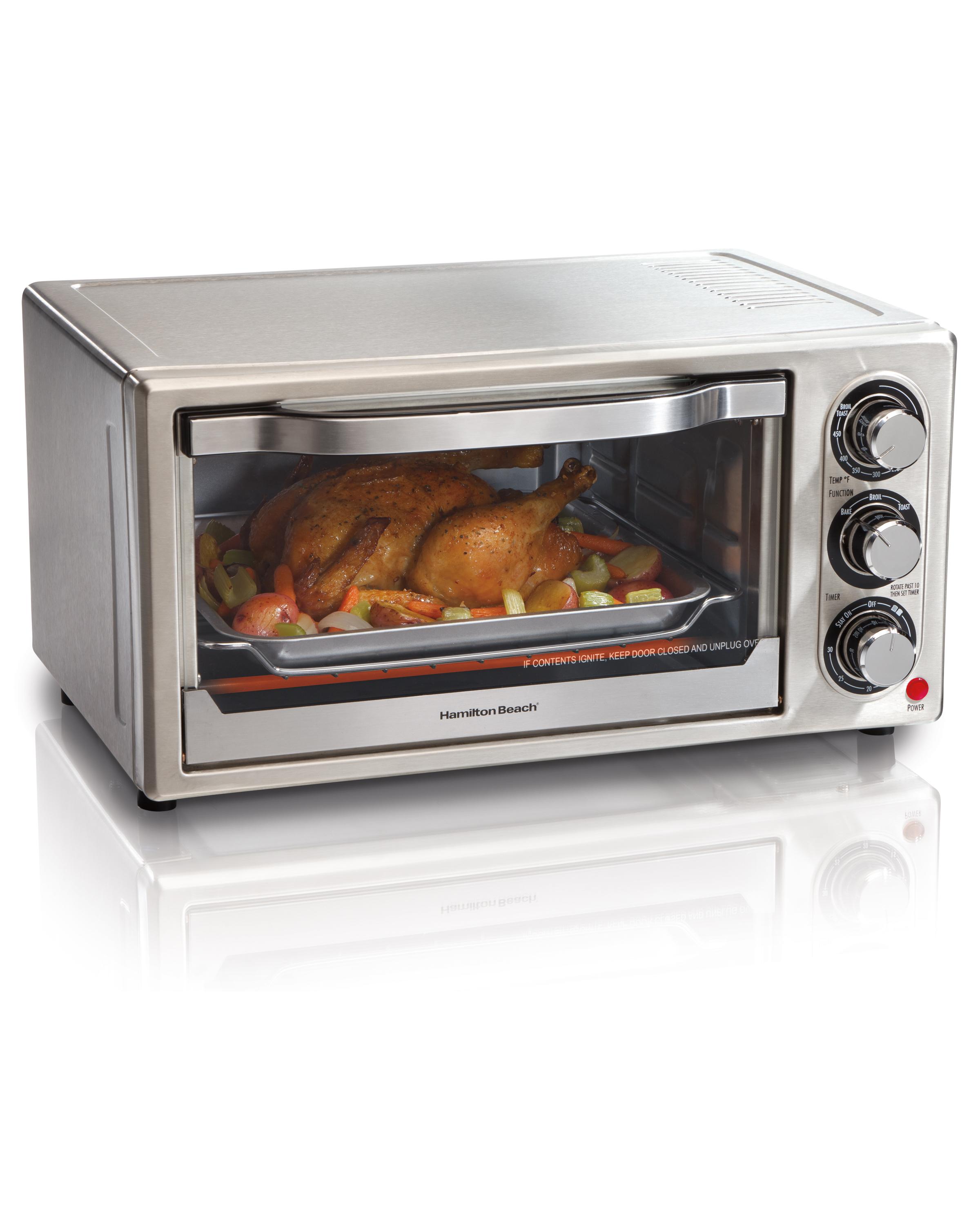 Hamilton Beach 31511 Stainless Steel 6Slice Toaster Oven