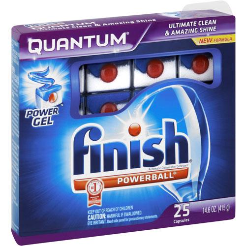Finish Quantum Max Powerball, Dishwasher Detergent Tablets