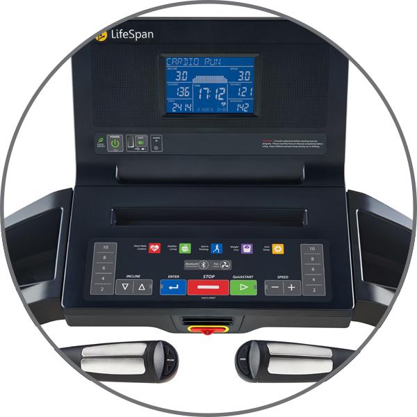 LifeSpan TR4000i Folding Treadmill Exercise Treadmills