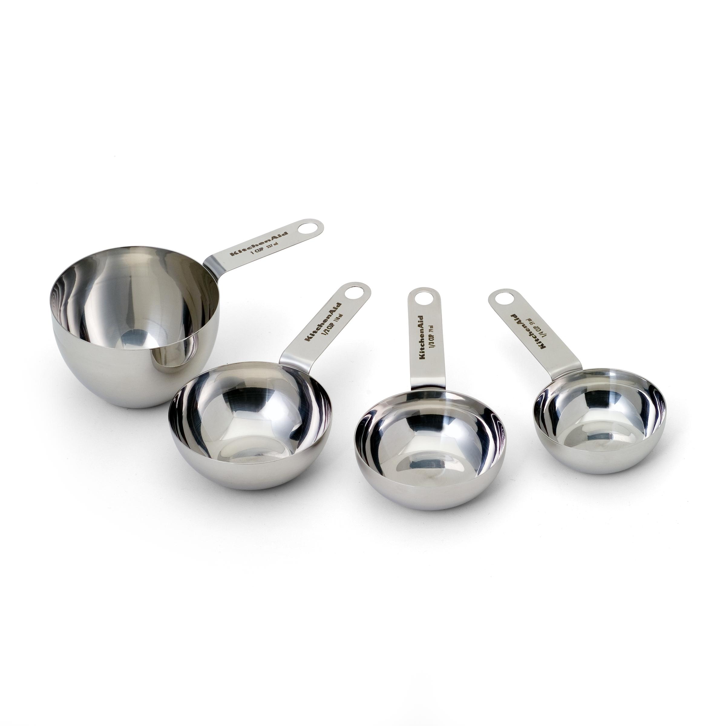 KitchenAid Gourmet Stainless Steel Measuring Spoons, Set of