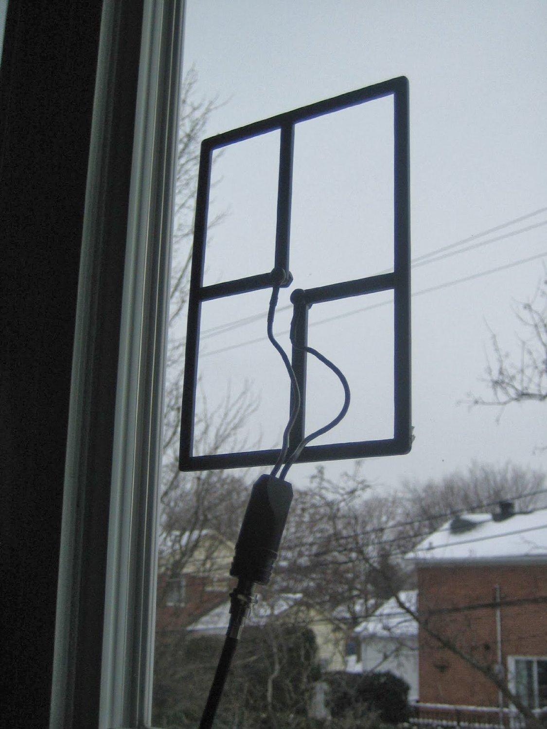 HD Frequency Cable Cutter Indoor Outdoor HD Digital TV Antenna Mini (Discontinued by