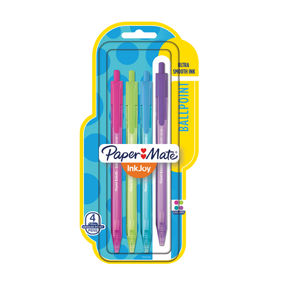 Paper mate inkjoy retractable ballpoint pens Clearance