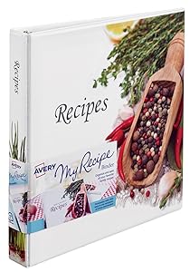 recipe binder and designer view binders