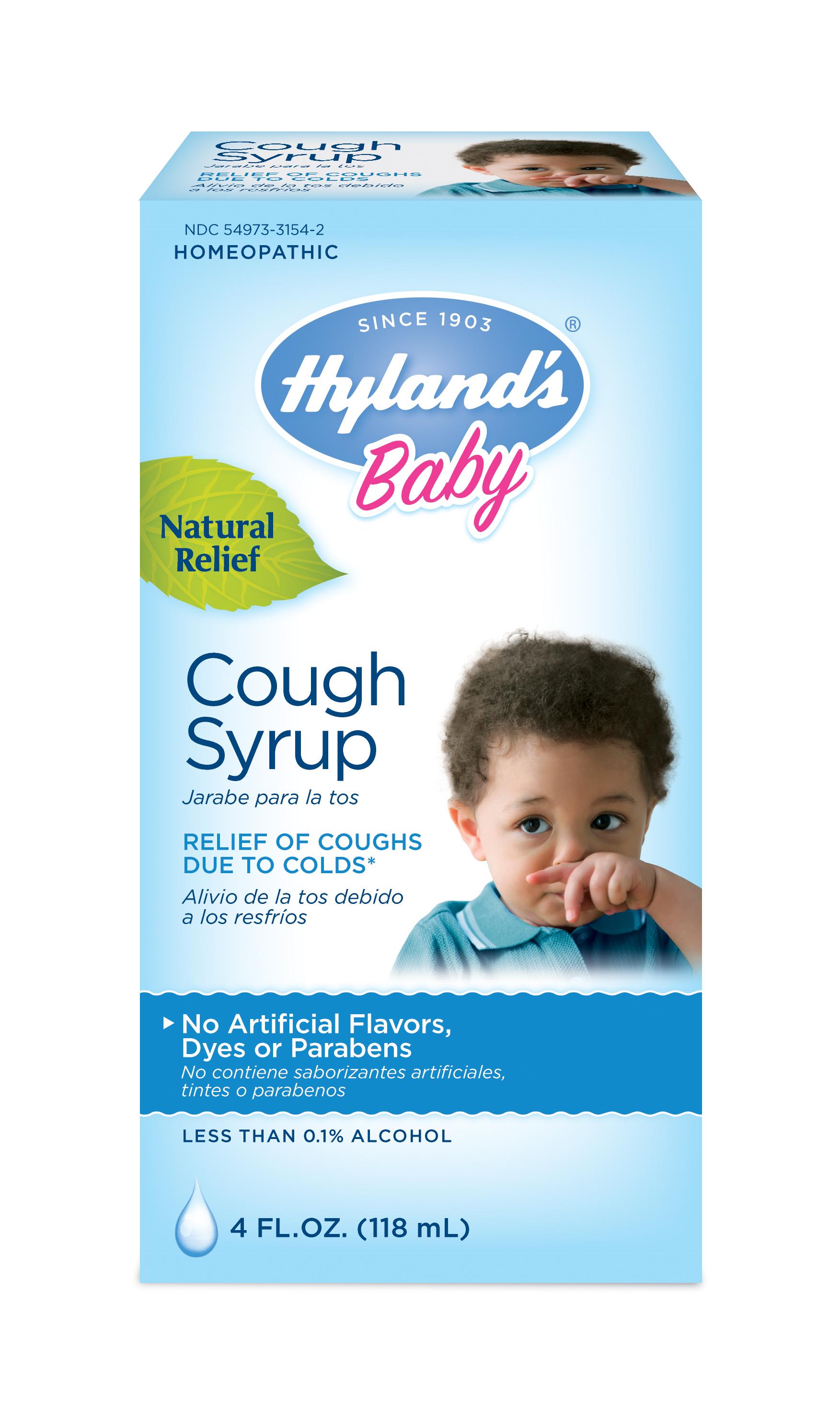 Hyland's Baby Cough Syrup, Natural Relief of Coughs Due to