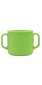 glass, silicone, cup, sippy, straw, baby, toddler, child, natural, safe, kid, non spill