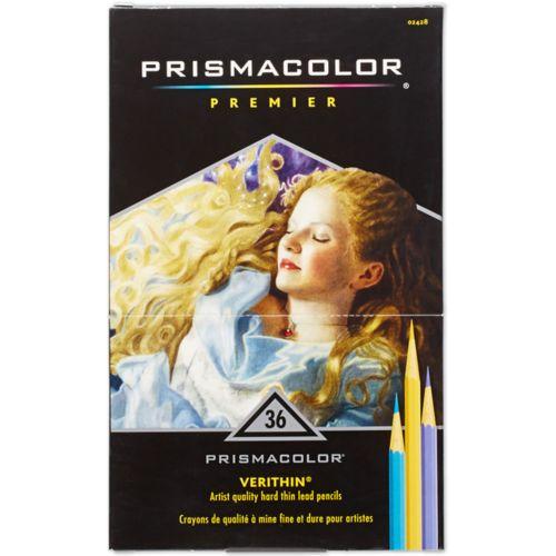 Prismacolor Premier Verithin Colored Pencils, 36 Piece