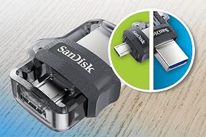 Dual micro-USB and USB 3.0 Connectors